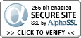 Sceau de sécurité du AlphaSSL Wildcard