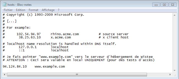 Comment modifier le fichier hosts sous Windows, Linux et Mac