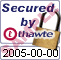 Sceau de sécurité du Web Server